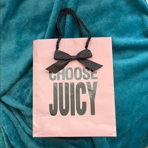 Juicy Couture Pink Gift Bag